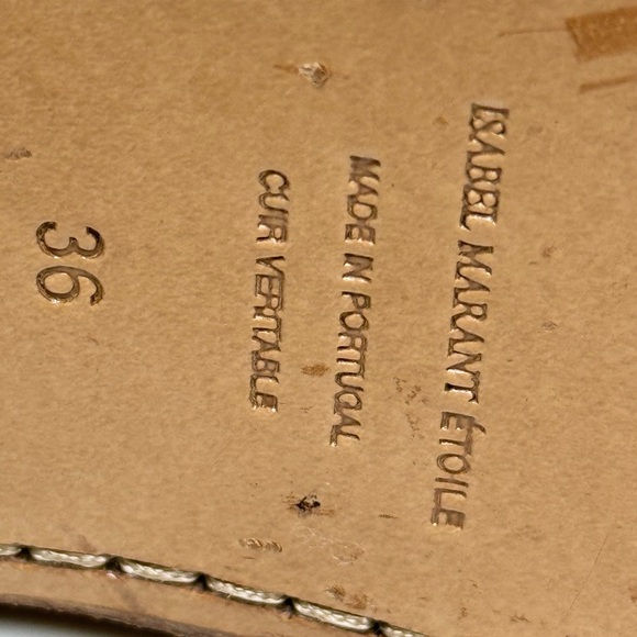 Isabel Marant Etoile taupe suede booties sz 36/6-6.5 US-lightly worn - Picture 6 of 10